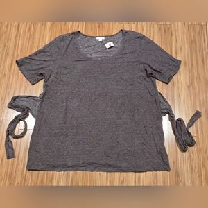NWT Pure Jill Linen Women's Top